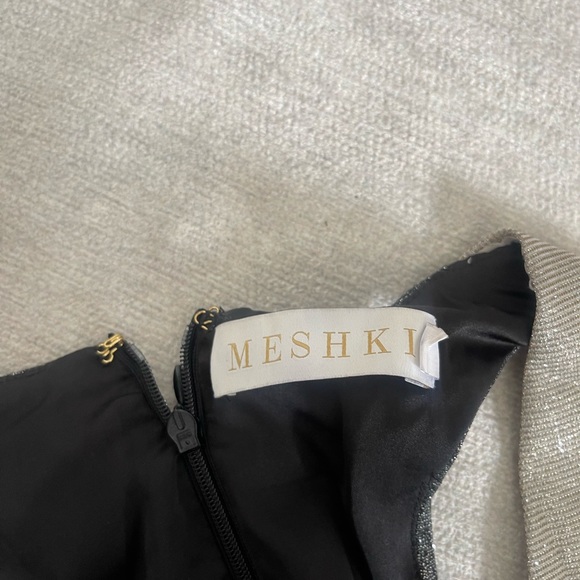Meshki Metallic color block mini dress - Picture 2 of 2